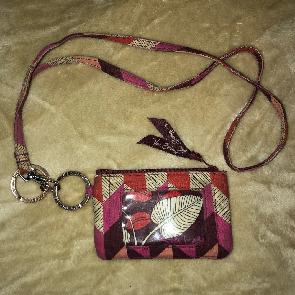 Vera Bradley ID Case & Landyard